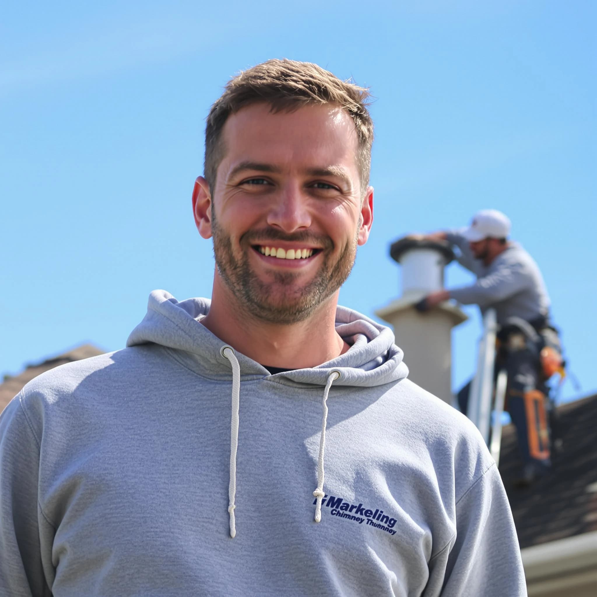 The Dacula Chimney Sweep team.