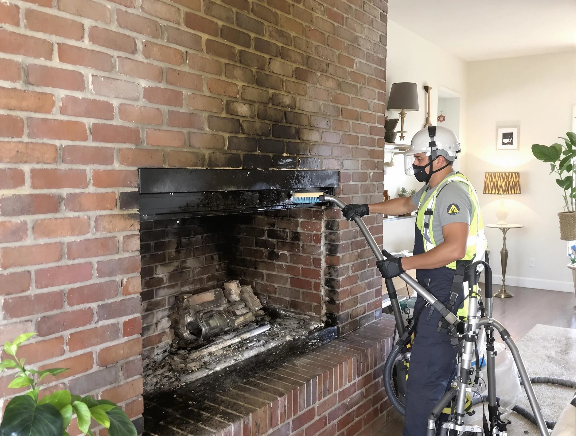 Dacula Chimney Sweep providing fireplace cleaning services in Dacula, GA