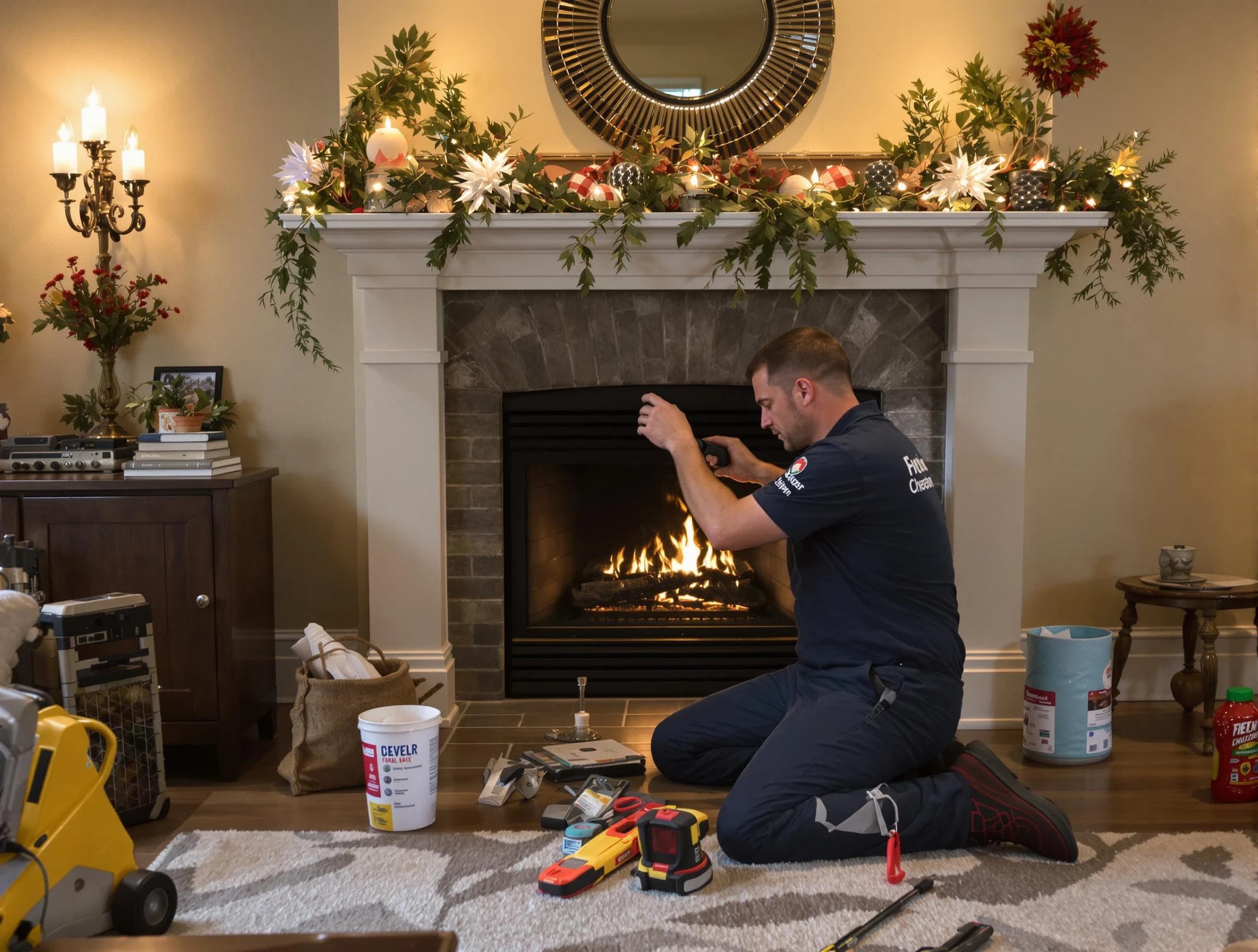 Dacula Chimney Sweep offering fireplace maintenance services in Dacula, GA
