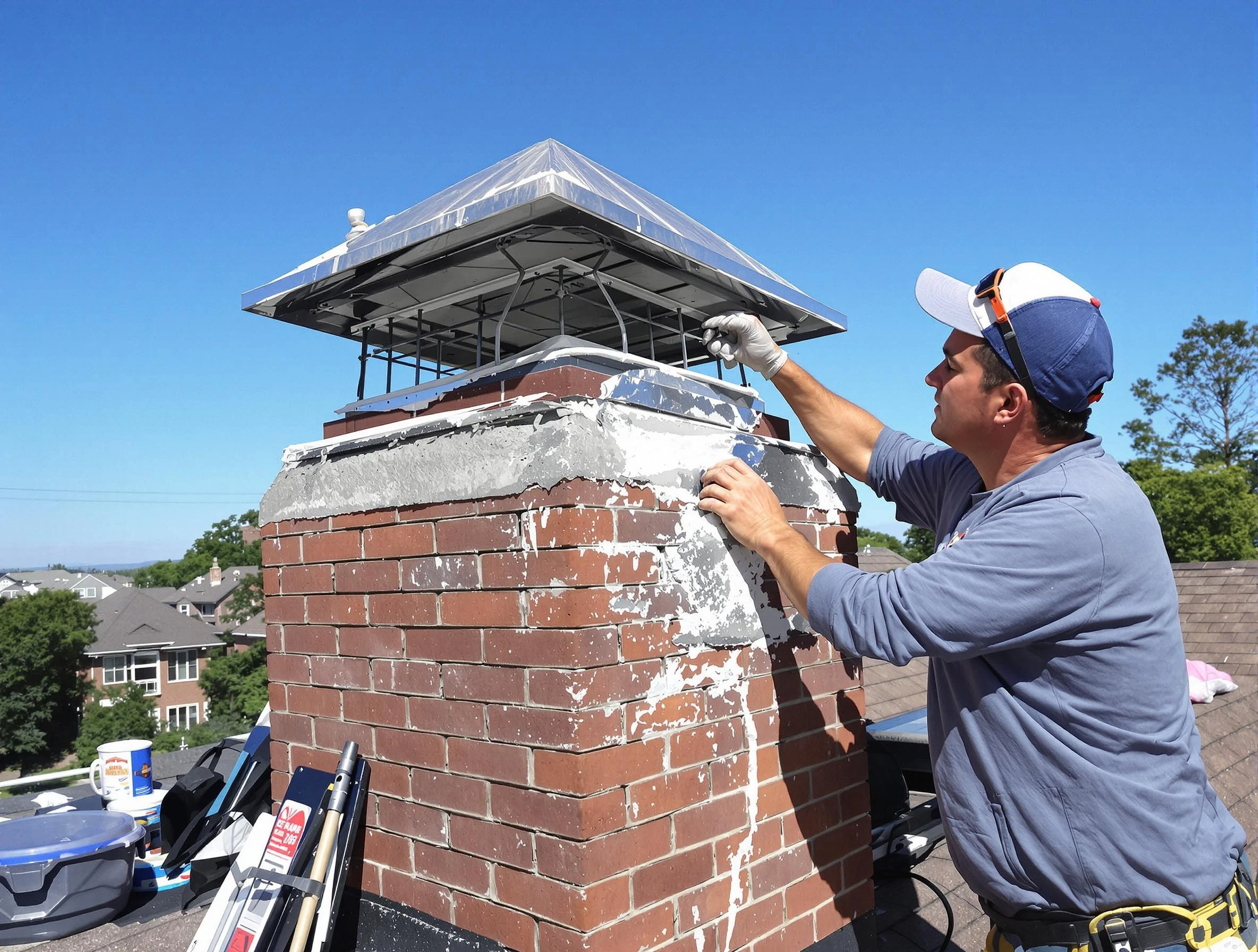 Chimney Crown Services service in Dacula, GA